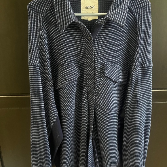 Aerie Lumberjane Shacket - Picture 2 of 3